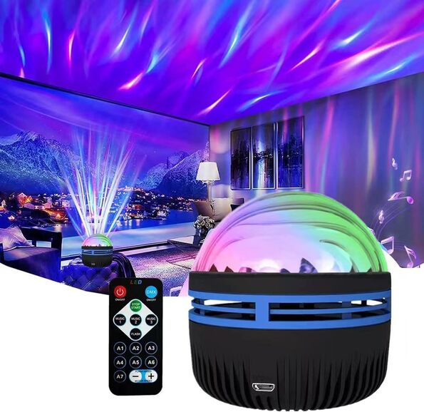 2-in-1 Projector for Northern Lights and Sea Waves, LED in United Arab Emirates